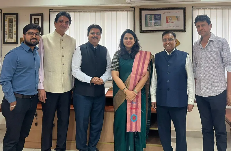 Textile Commissioner Vrunda Desai Receives Lord Vithal Murti Honouring India–EU Free Trade Agreement